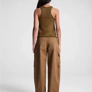 Women's Tan Cargo Pants